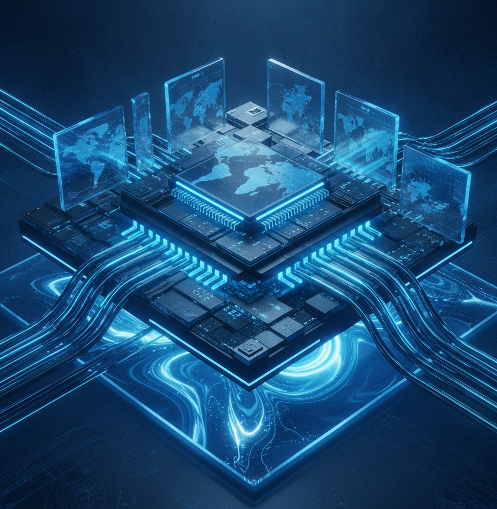 Quién controla los cimientos de la IA: la batalla por chips, datos y energía - Intelliverso