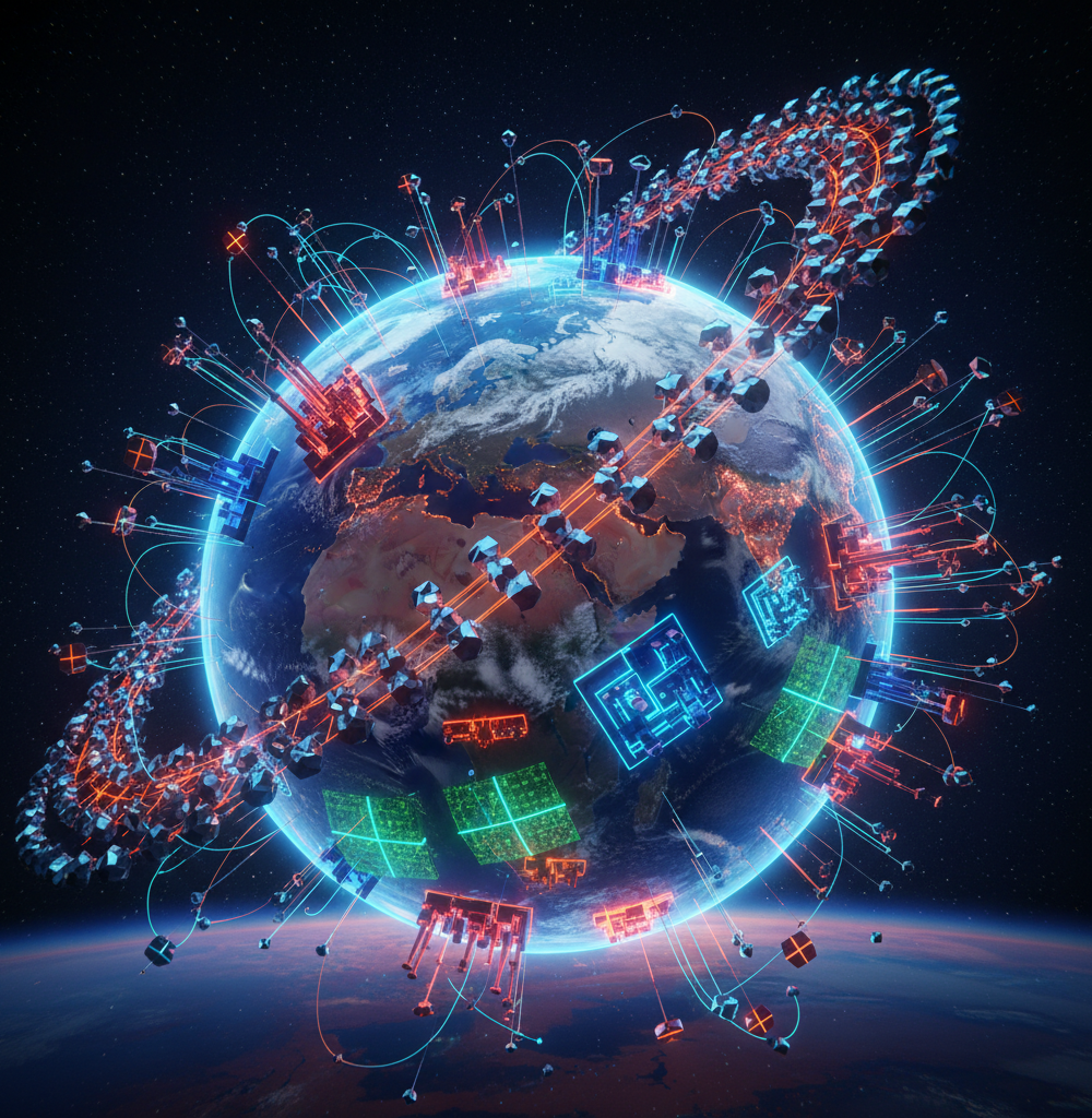 El espacio como motor terrestre: de satélites de órbita baja a la infraestructura productiva global - Intelliverso