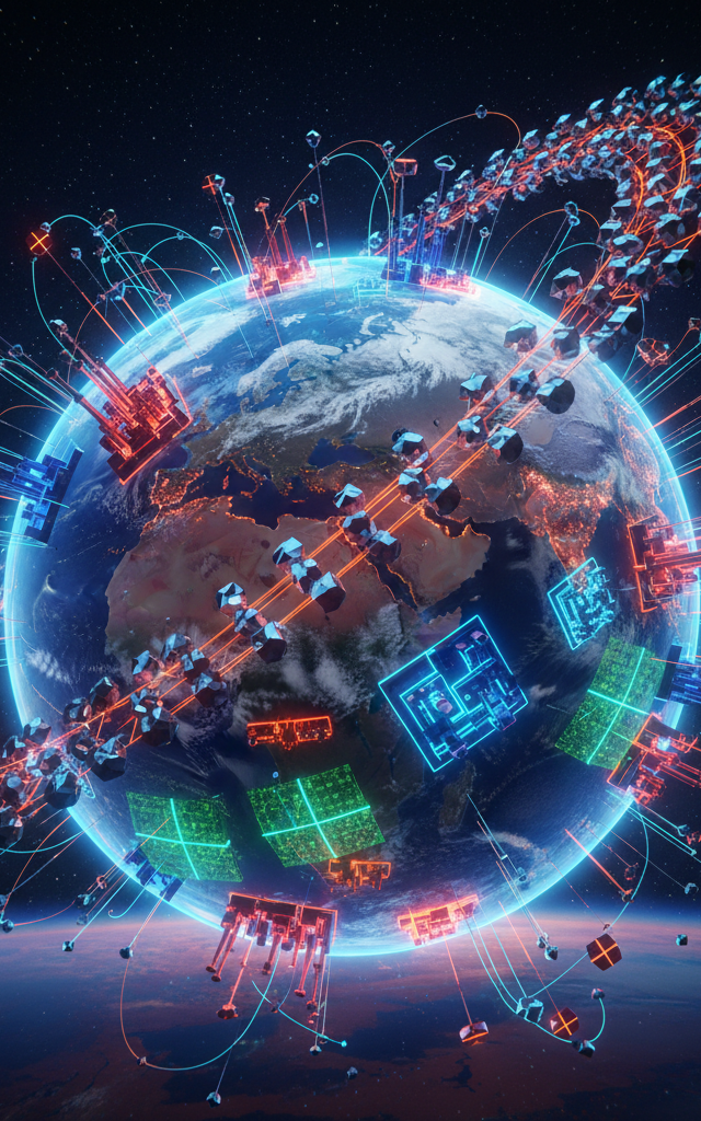 El espacio como motor terrestre: de satélites de órbita baja a la infraestructura productiva global - Intelliverso