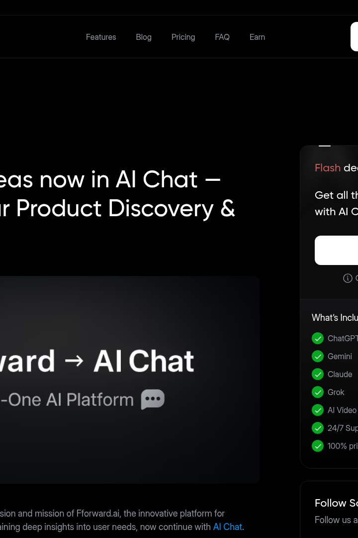 Captura de pantalla de AI Chat - Hero