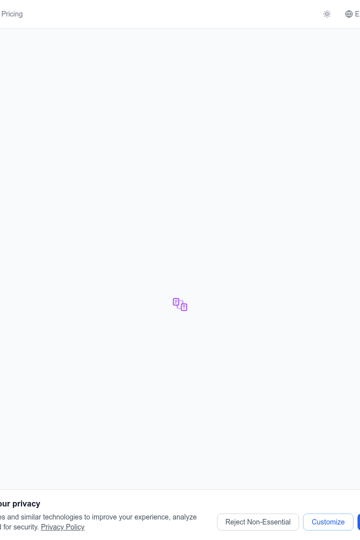 Captura de pantalla de PDF2EPUB.AI - Precios