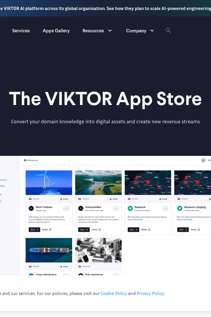 Captura de pantalla de VIKTOR AI - Tienda de Aplicaciones