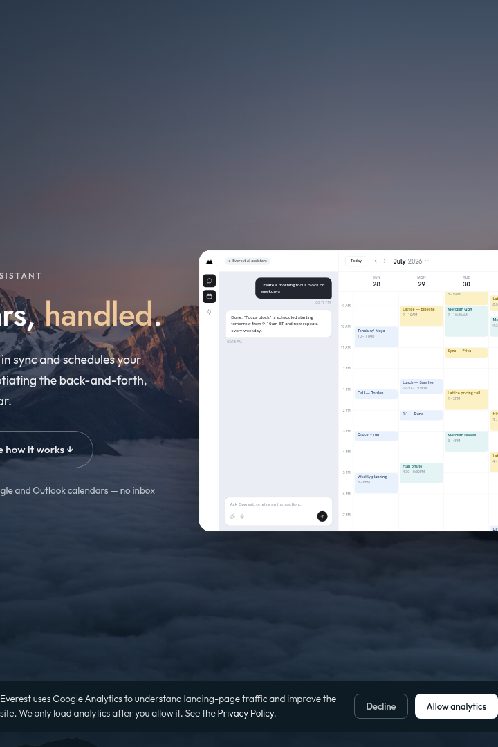 Captura de pantalla de Everest - Hero
