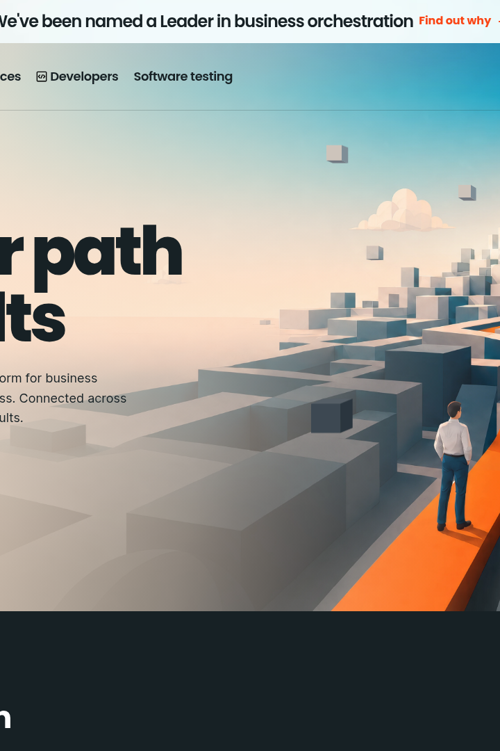 Captura de pantalla de UiPath - Hero