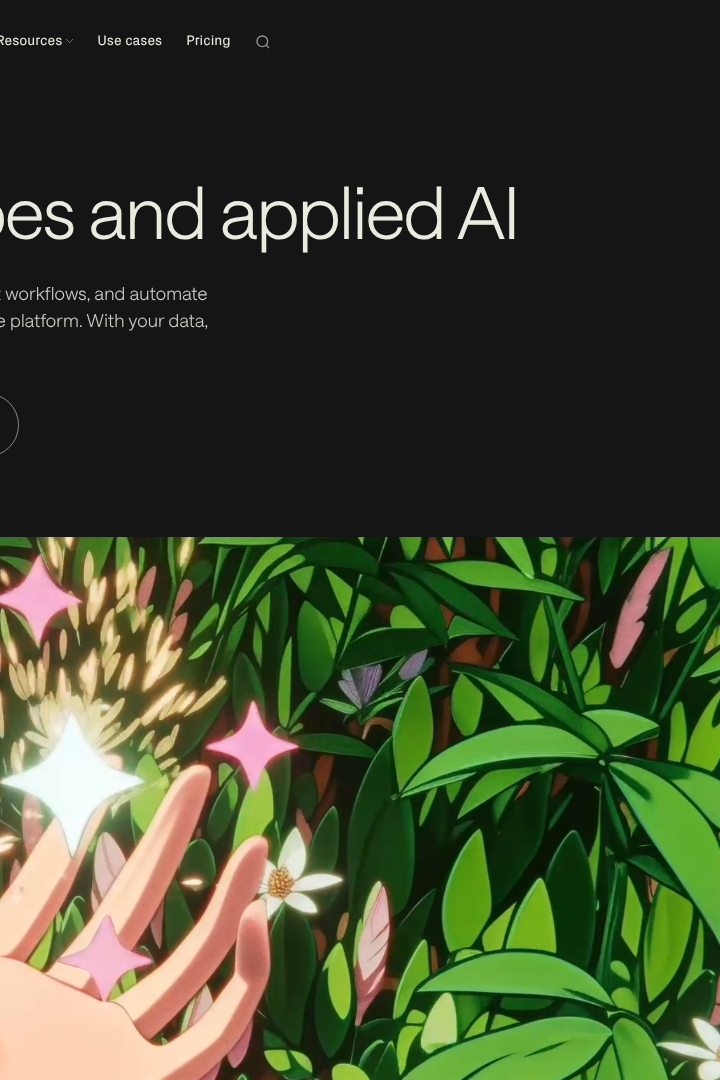 Captura de pantalla de Retool - Funcionalidades de IA