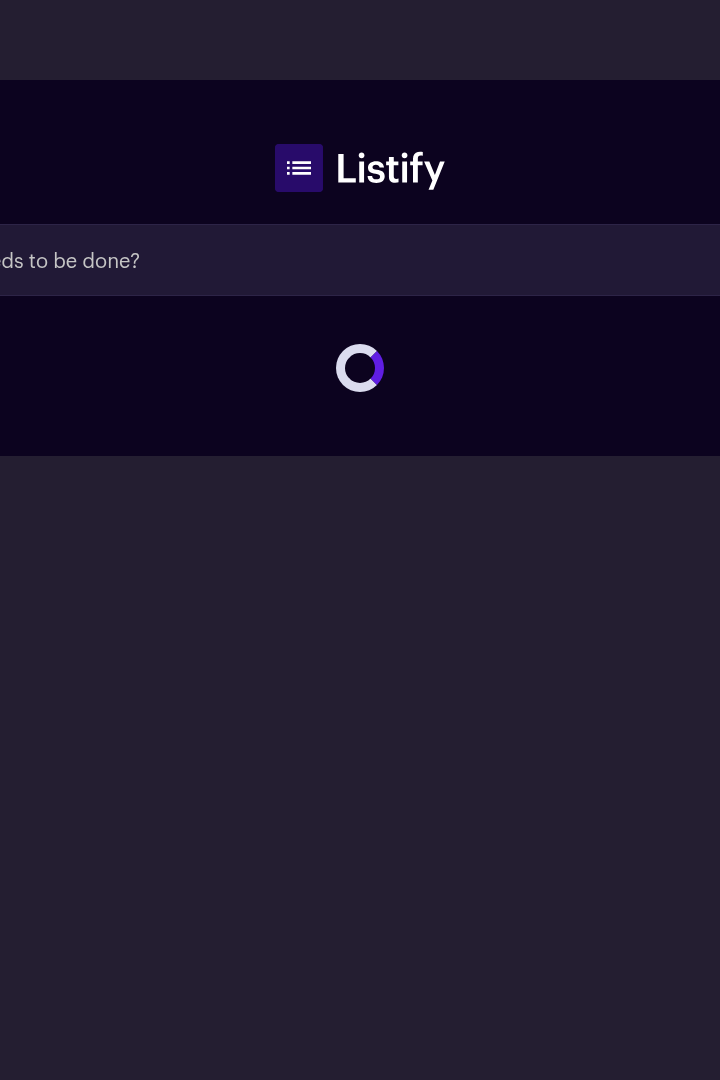 Captura de pantalla de Wized - App de Tareas de Ejemplo