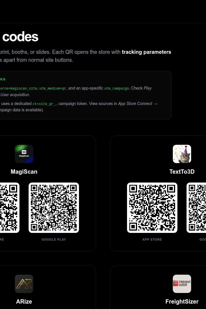 Captura de pantalla de MagiScan - Apps QR de RA