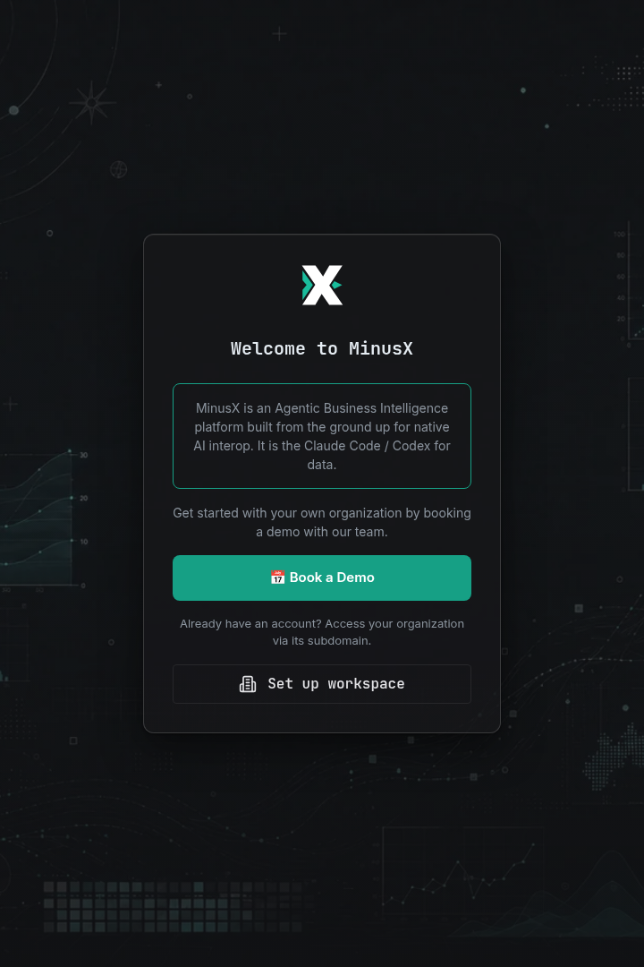 Captura de pantalla de MinusX - Interfaz de la Aplicación