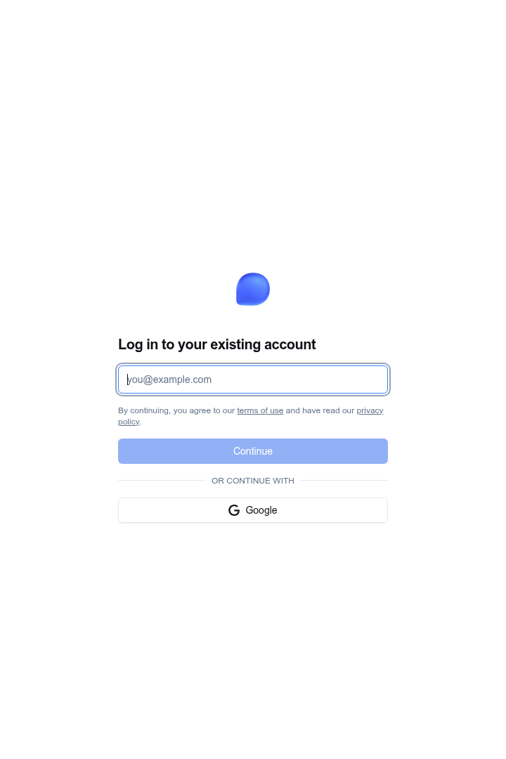 Captura de pantalla de Texts - Interfaz de Usuario