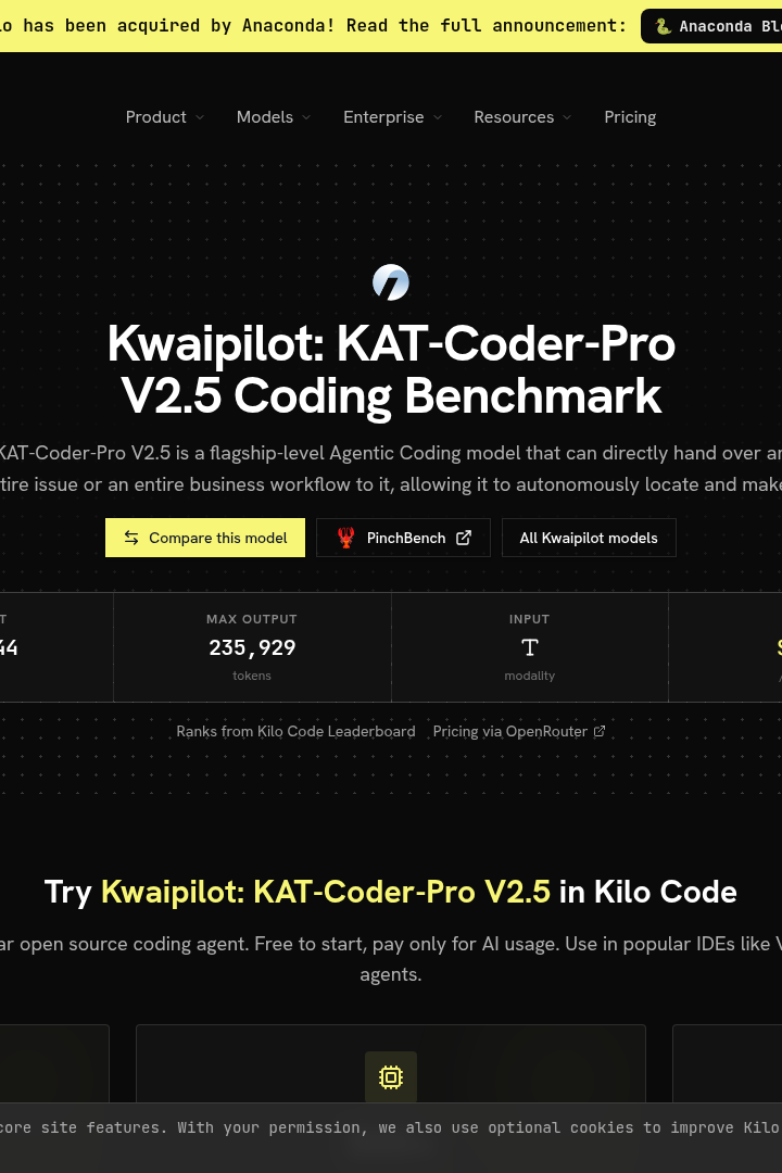 Captura de pantalla de Kilo Code - Agente de Codificación