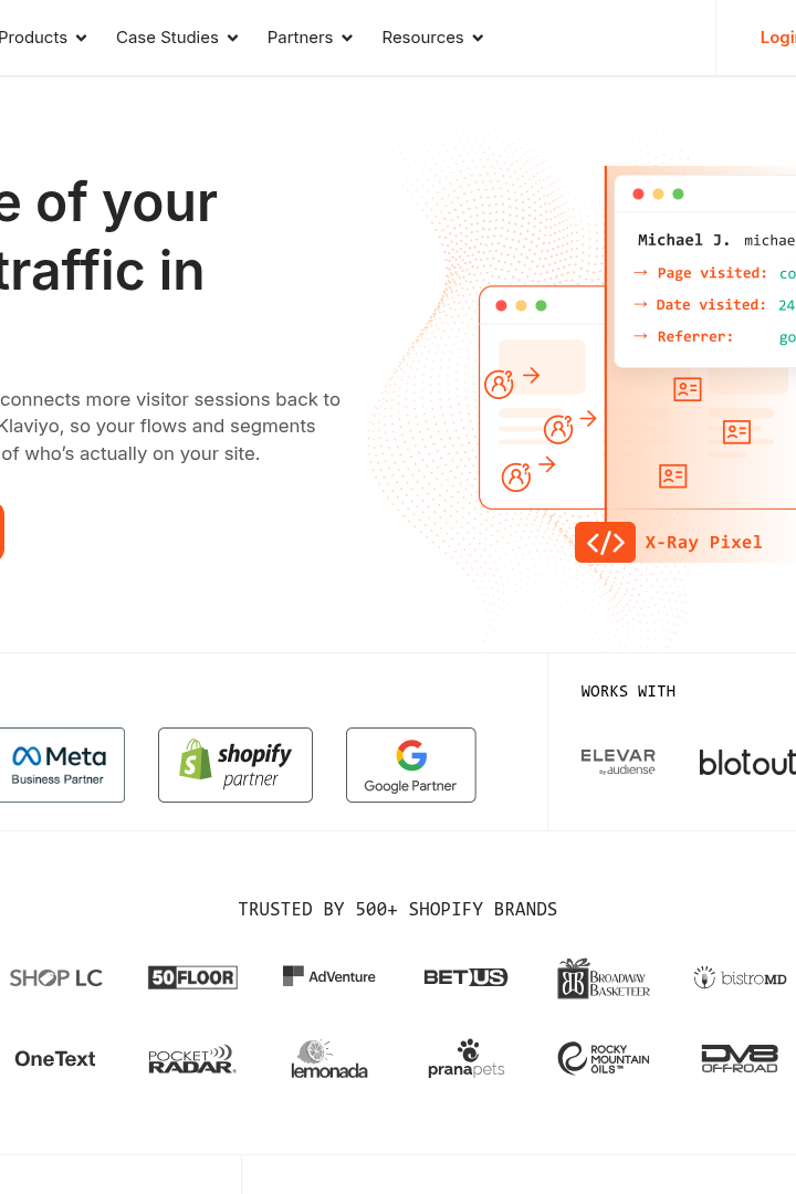 Captura de pantalla de Customers.ai - Resolución de Identidad