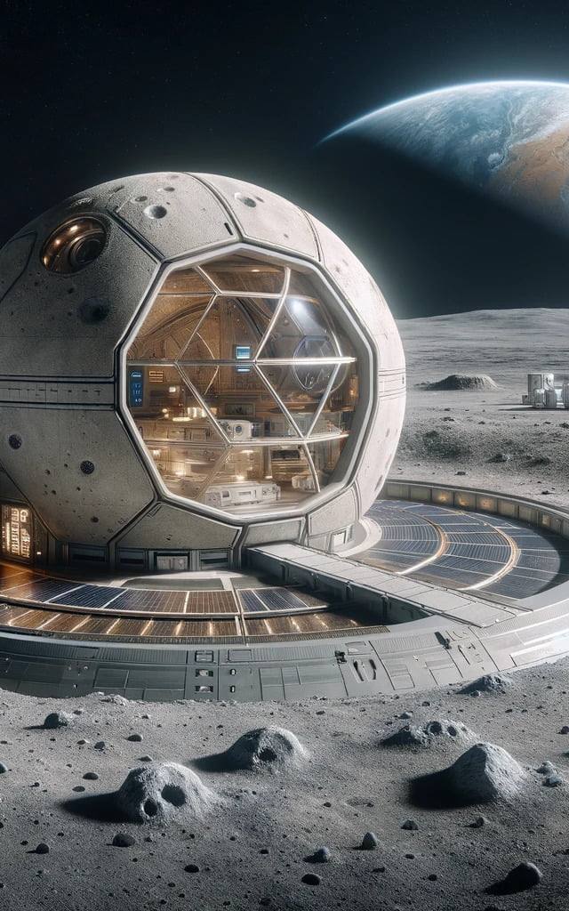construccion lunar