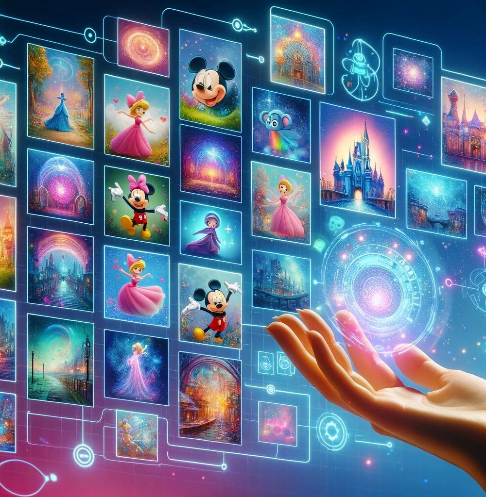 Imagen representativa de: Disney AI poster un generador de imágenes de IA inspirado en Disney