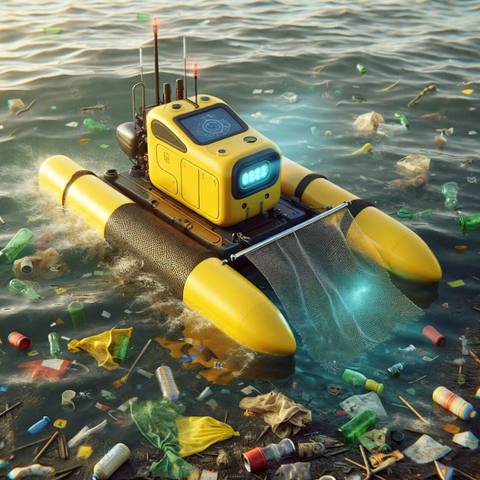 Jellyfishbot, el robot que lucha contra la contaminación marina