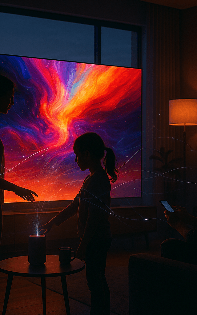 TCL CES 2026 pantallas Mini LED en sala conectada