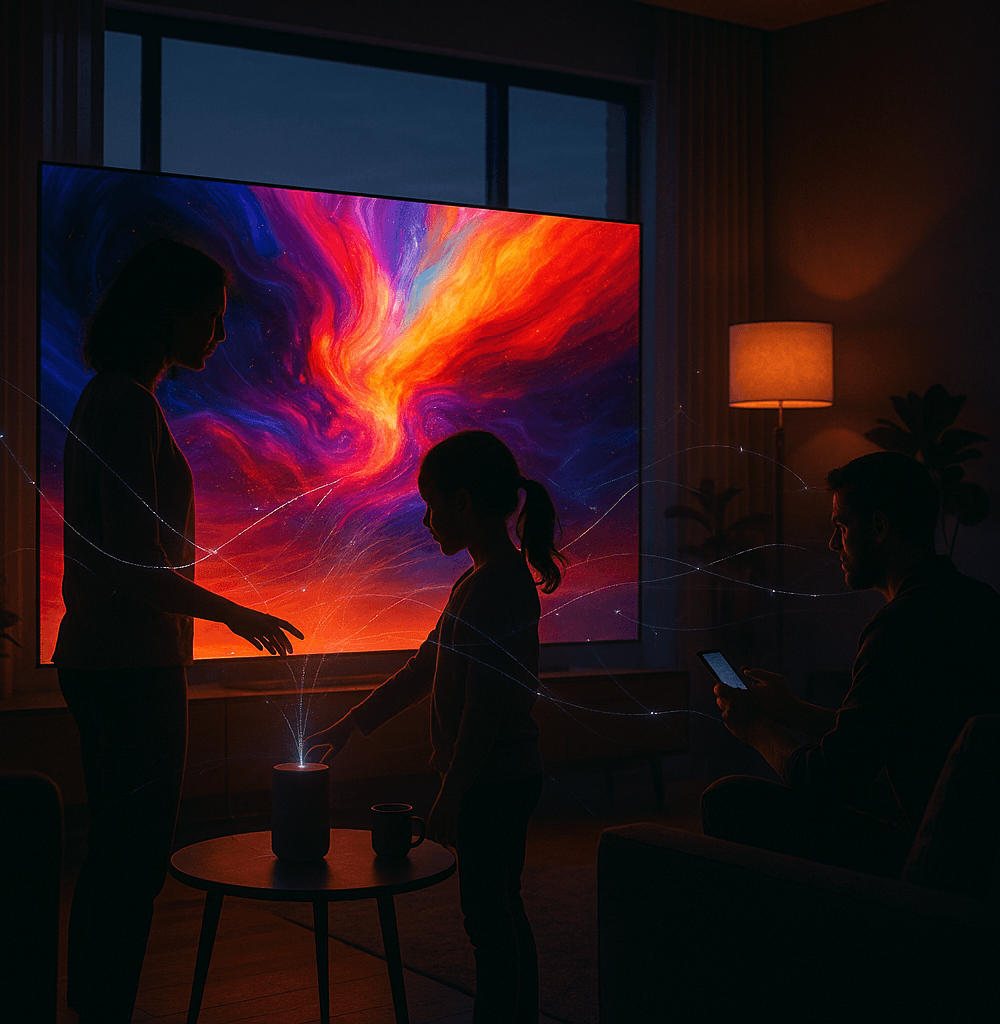 TCL CES 2026 pantallas Mini LED en sala conectada