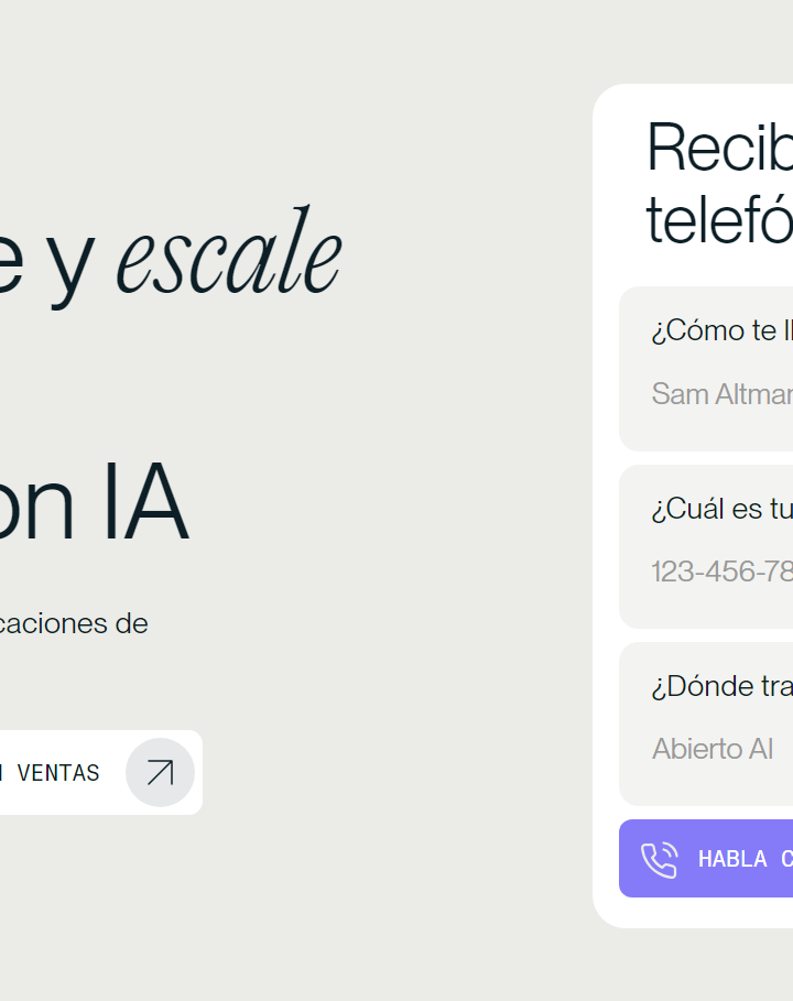 Screenshot 2 de Bland AI
