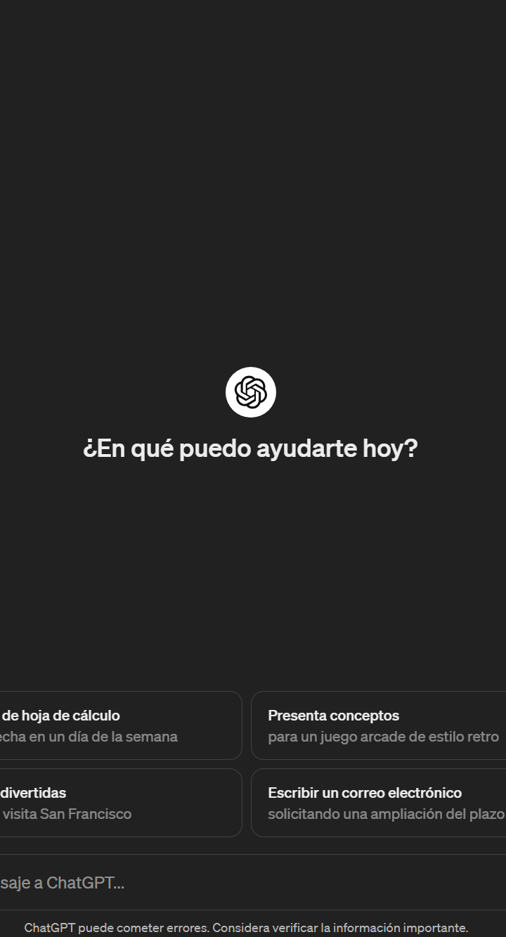 Screenshot 2 de ChatGPT
