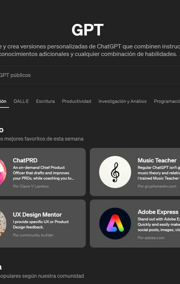 Screenshot 4 de ChatGPT