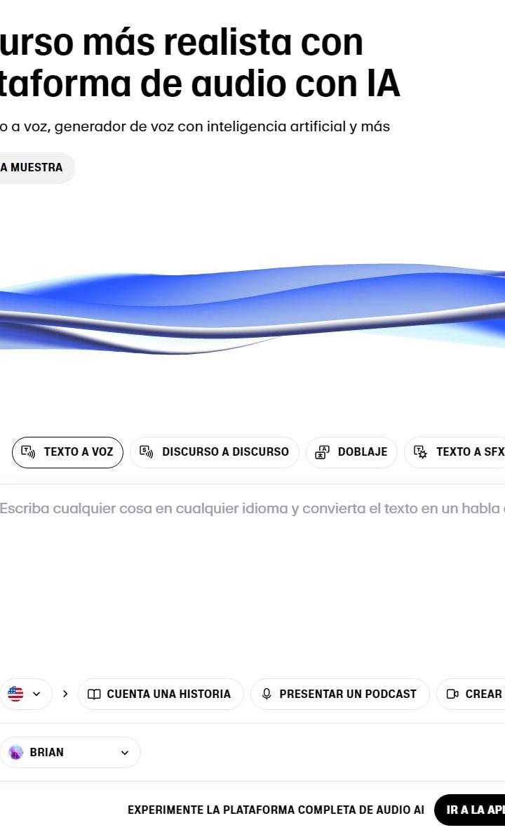 Screenshot 4 de Eleven Labs
