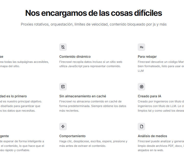Screenshot 3 de Firecrawl