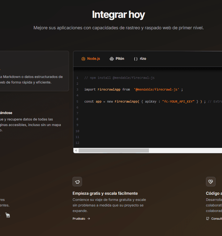 Screenshot 4 de Firecrawl