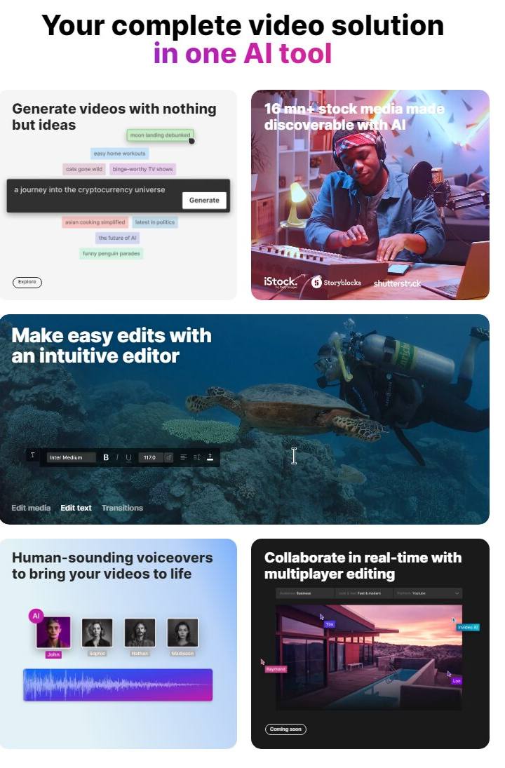 Screenshot 3 de InVideo AI