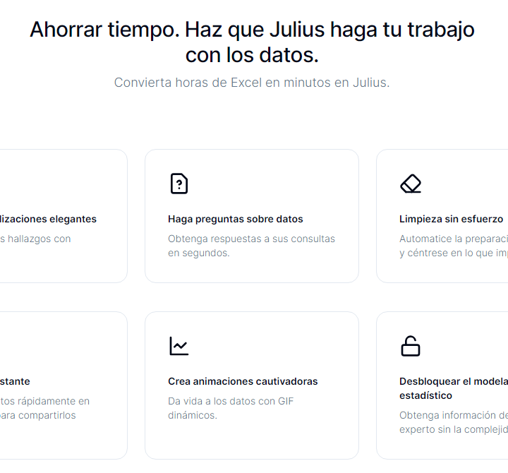 Screenshot 3 de Julius AI