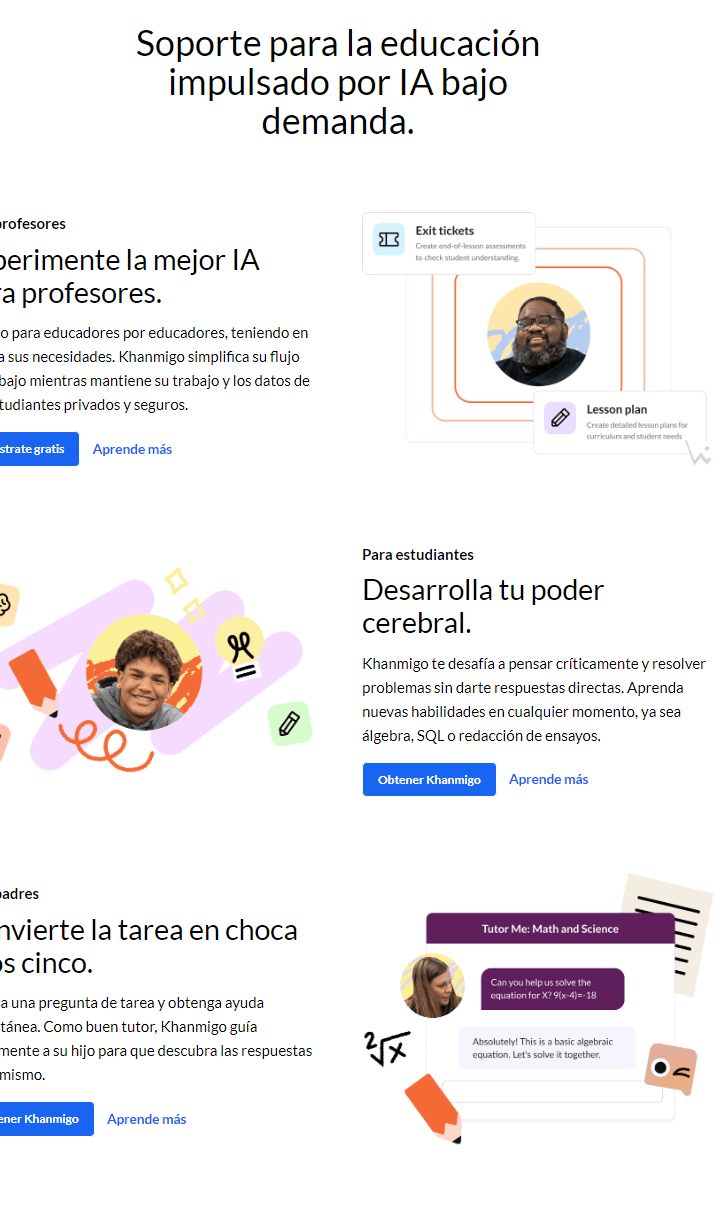 Screenshot 3 de Khanmigo