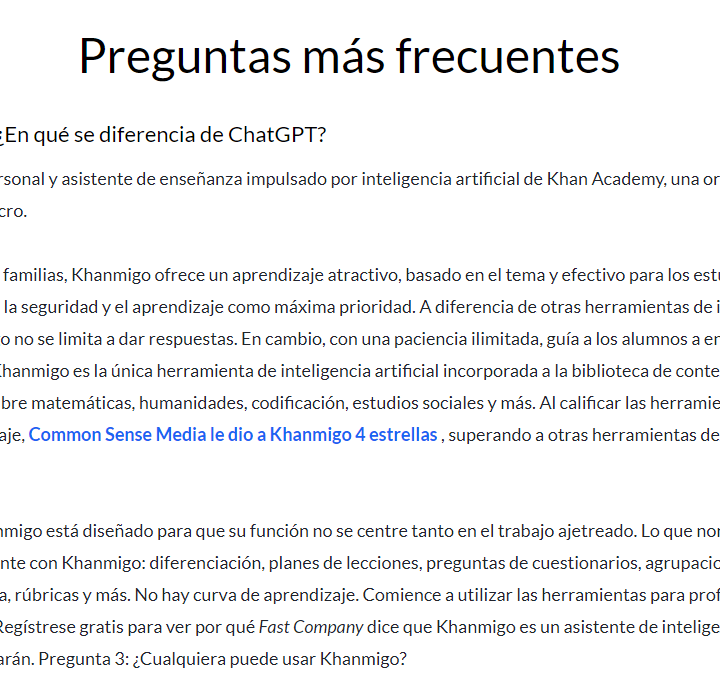 Screenshot 4 de Khanmigo
