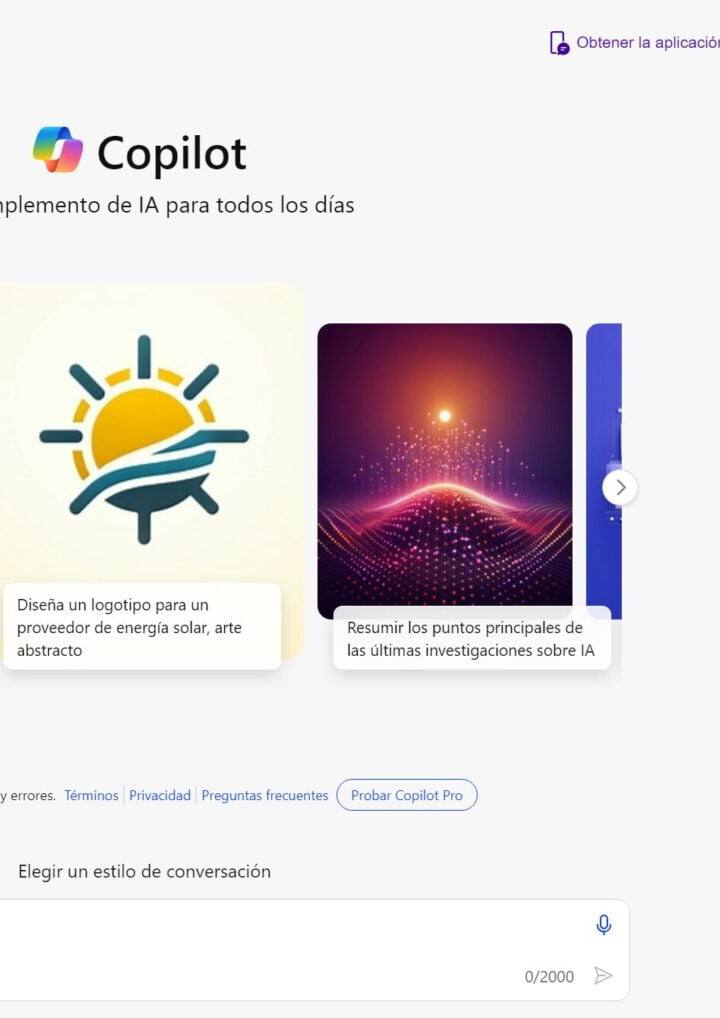 Screenshot 2 de Microsoft Copilot