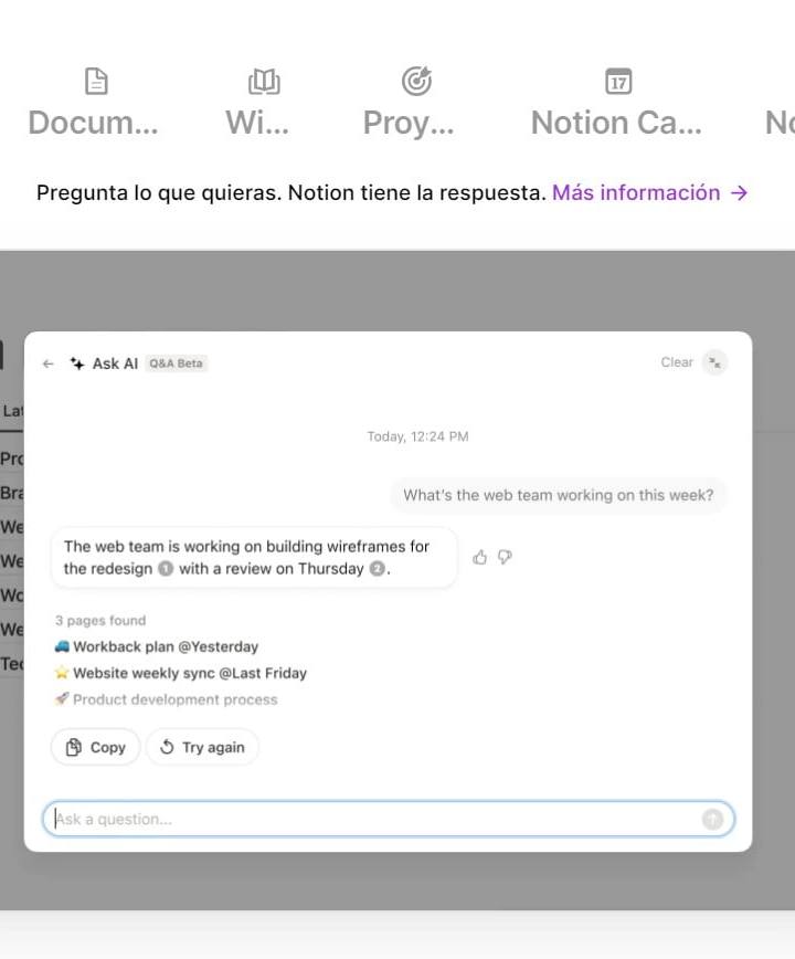 Screenshot 3 de Notion