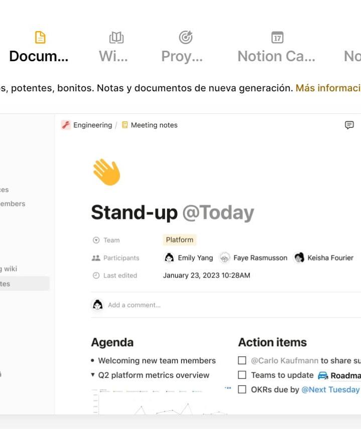 Screenshot 4 de Notion