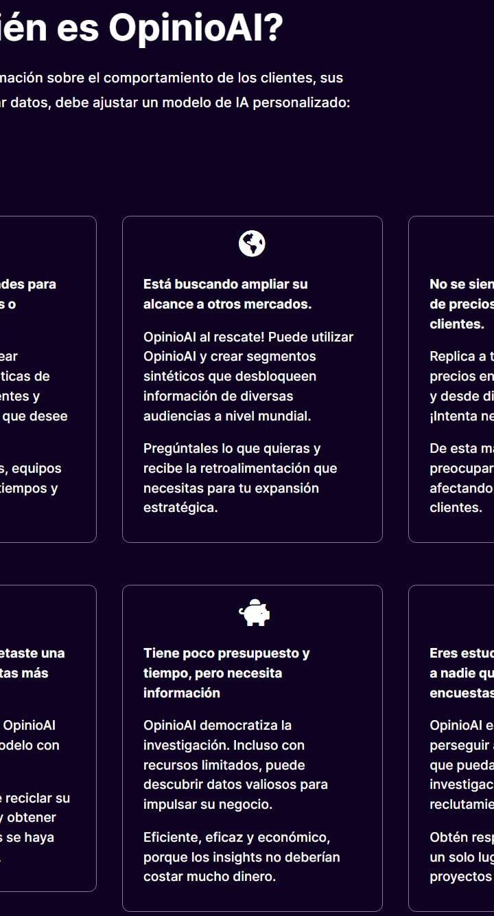 Screenshot 3 de OpinioAI