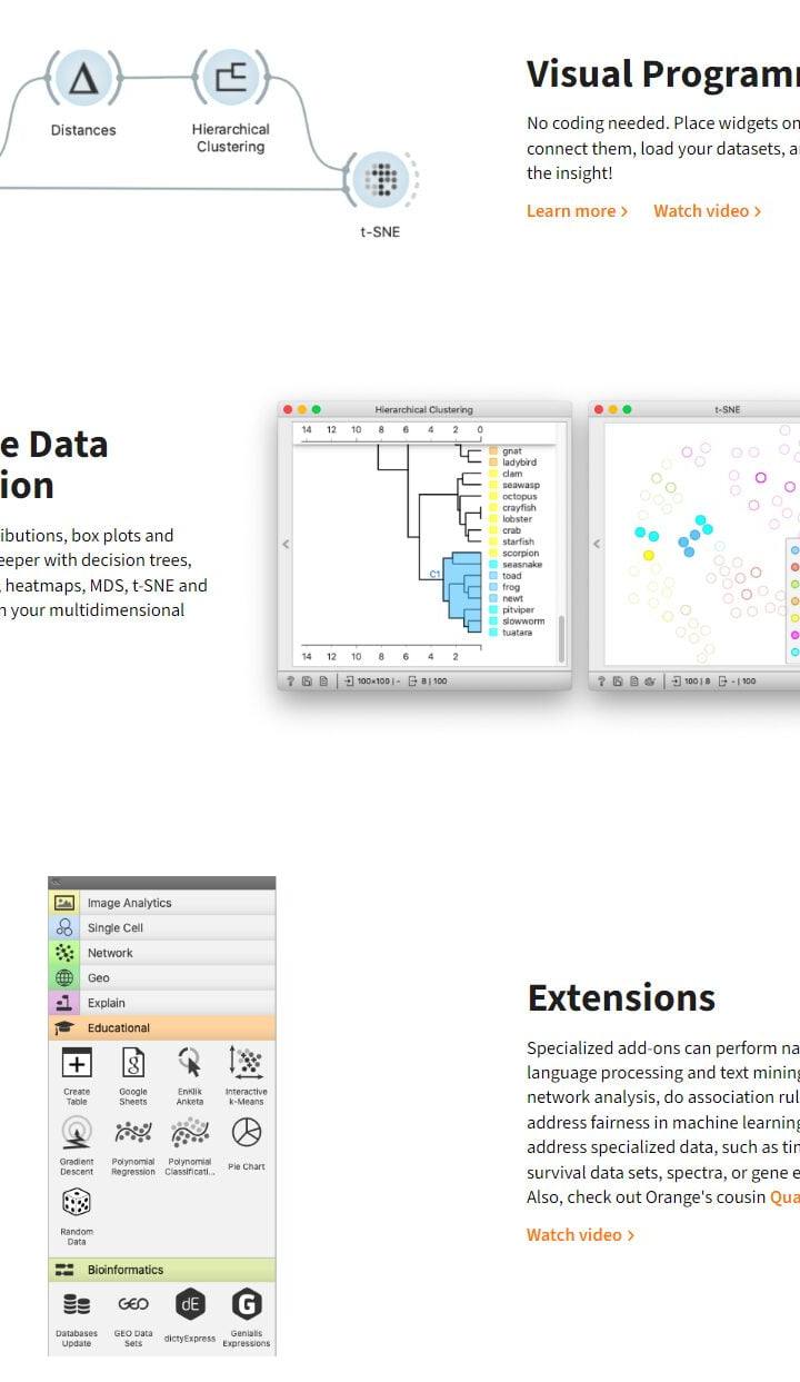 Screenshot 2 de Orange Data Mining