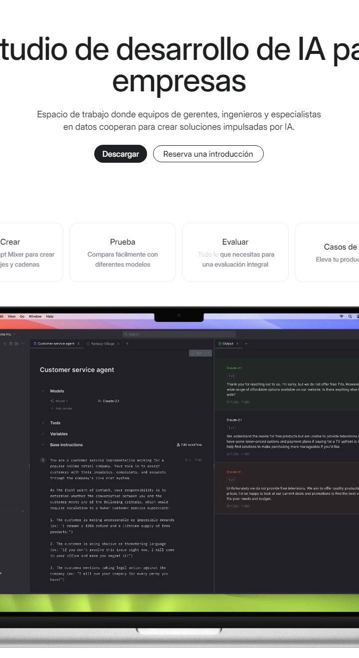 Screenshot 2 de Prompt Mixer