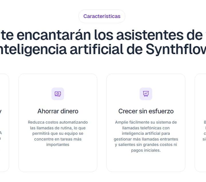 Screenshot 3 de Synthflow
