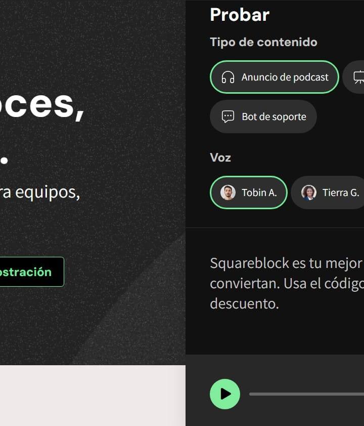 Screenshot 2 de WellSaid Labs
