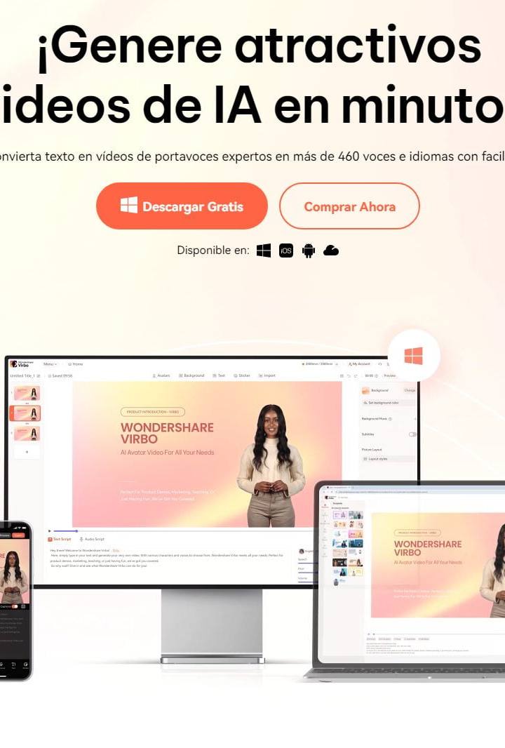 Screenshot 2 de Wondershare Virbo