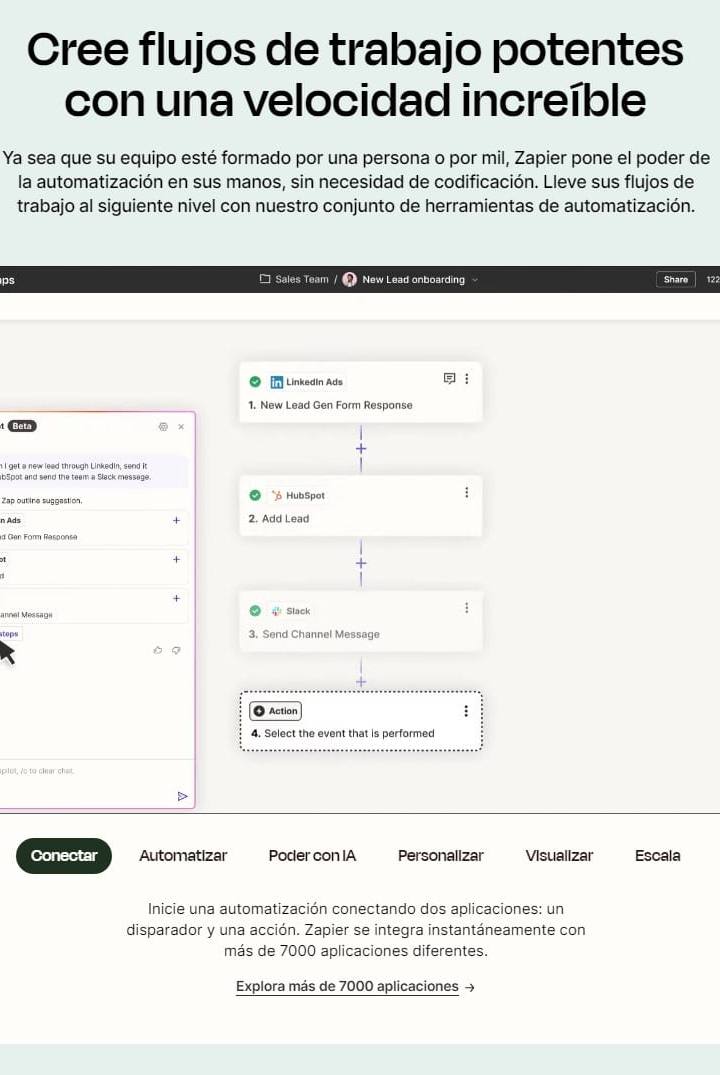 Screenshot 3 de Zapier